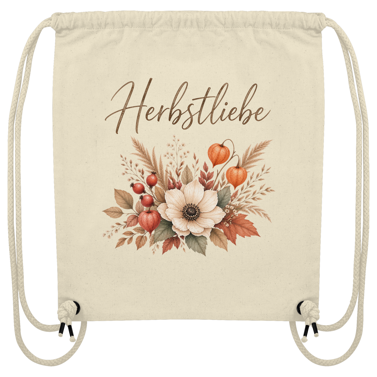 Herbstliebe – Golden Harvest - Bio Gym-Bag - Turnbeutel - Rucksack