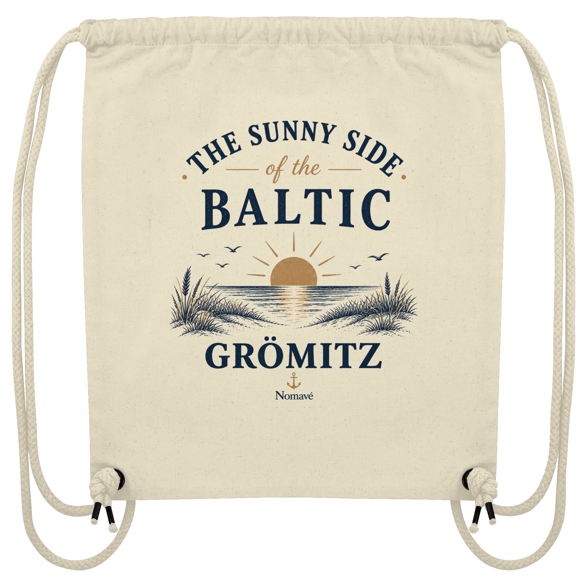 Grömitz - The Sunny Side - Sonnenseite Ostsee Bio Gym-Bag