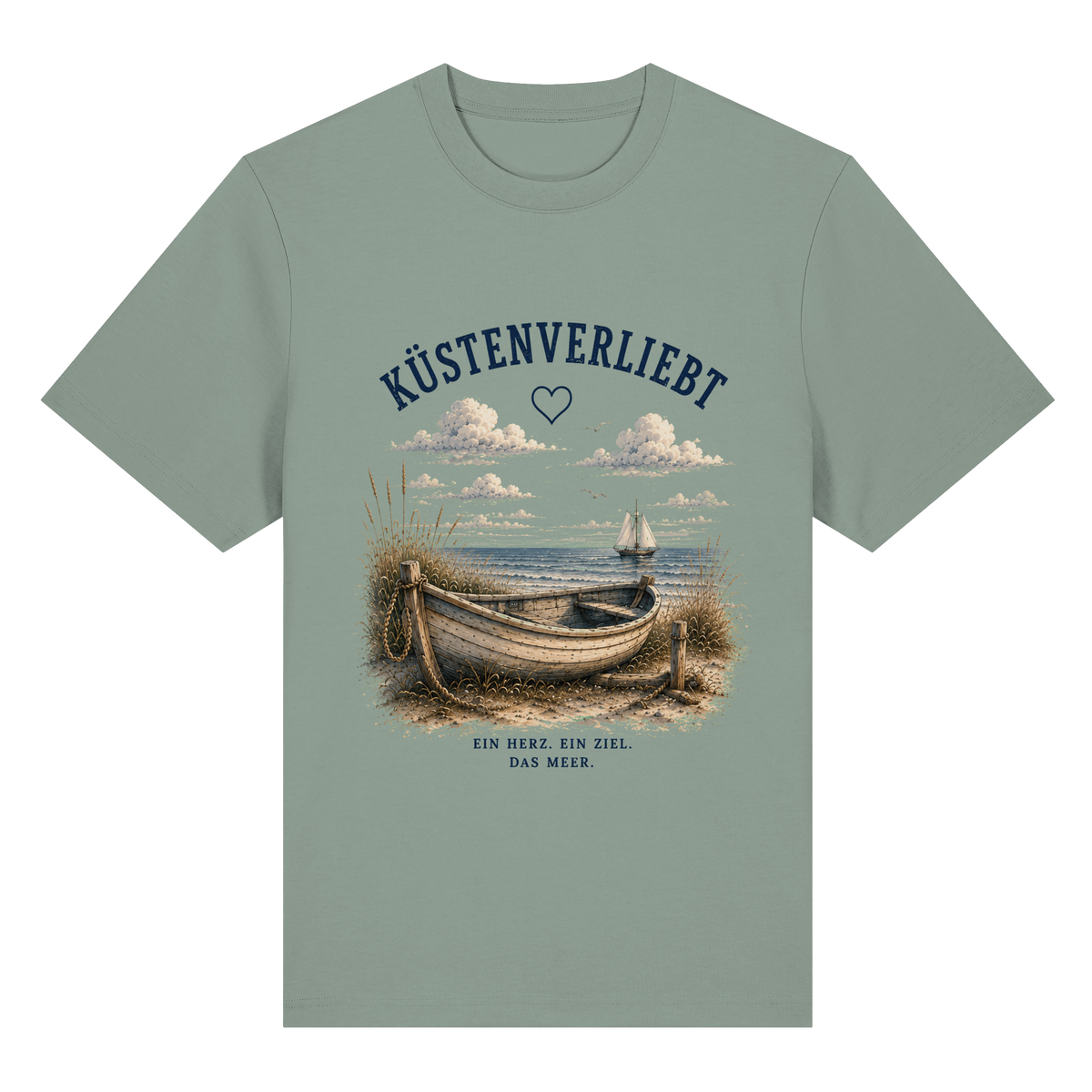 Küstenverliebt by Nomavé - Bio-Heavy Shirt