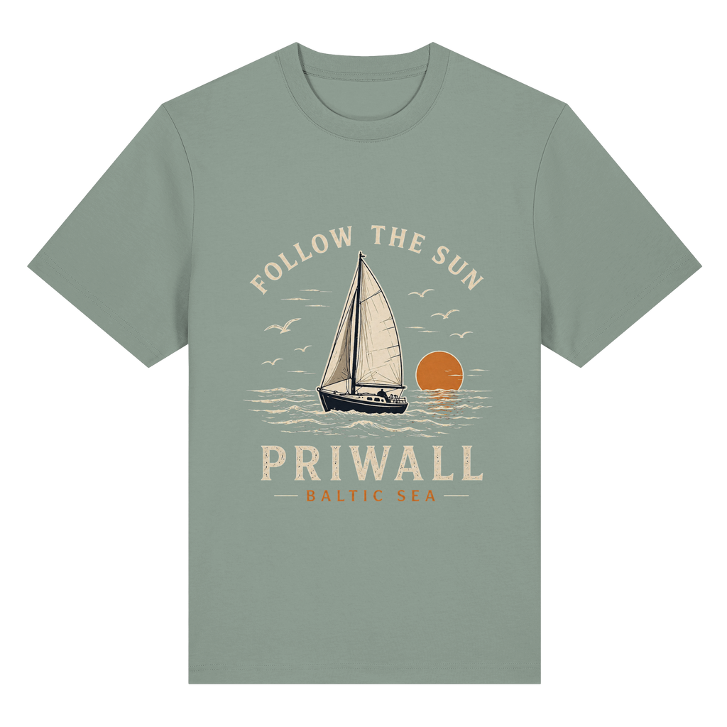 Priwall – Follow the Sun – Dark Edition – Bio-Heavy T-Shirt
