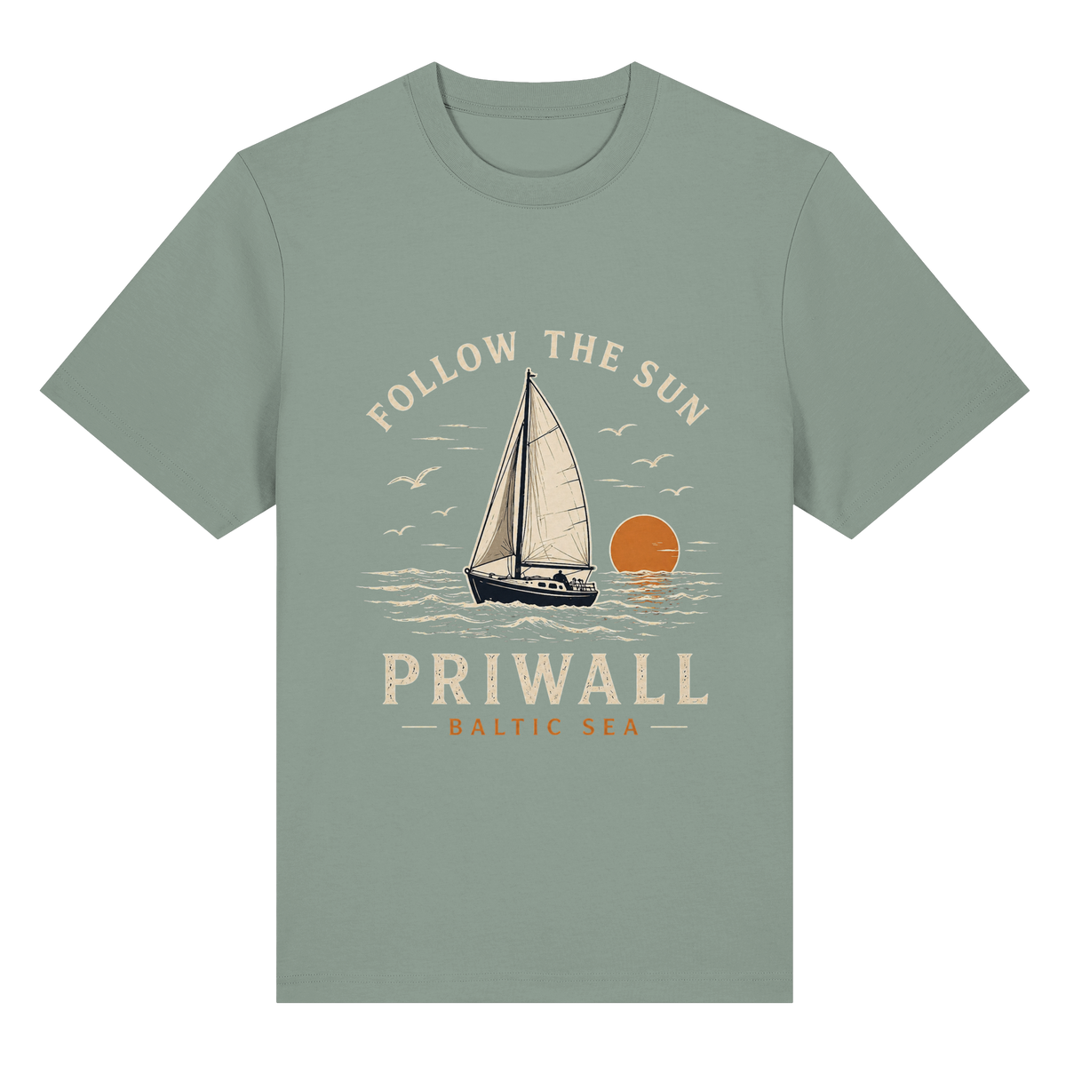 Priwall – Follow the Sun – Dark Edition – Bio-Heavy T-Shirt