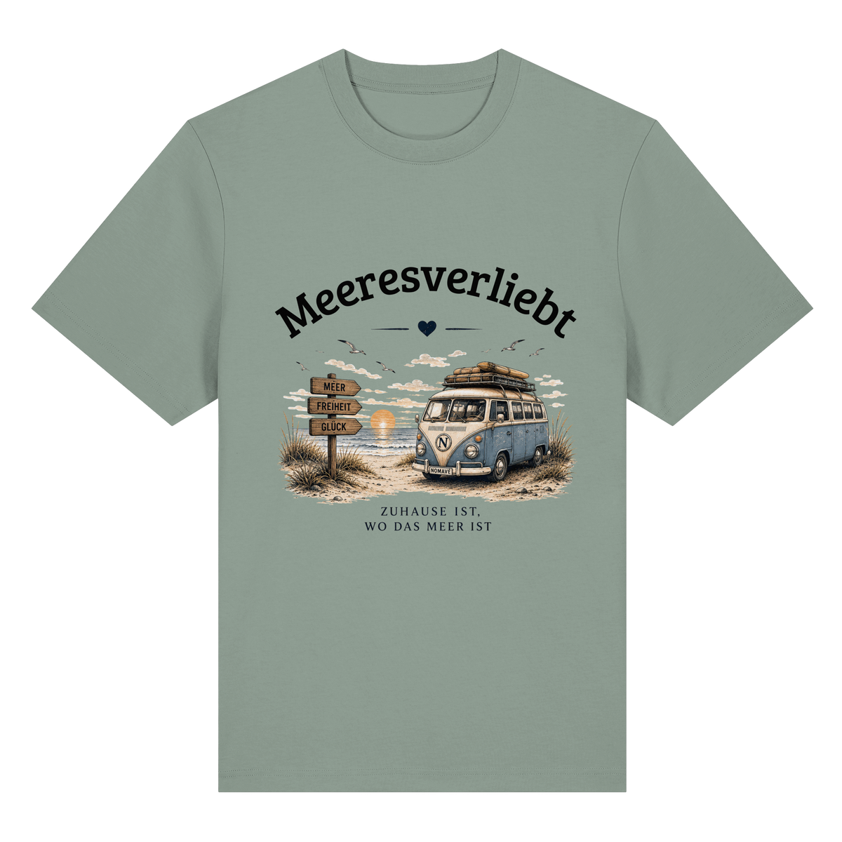 Meeresverliebt by Nomavé - Bio-Heavy Shirt