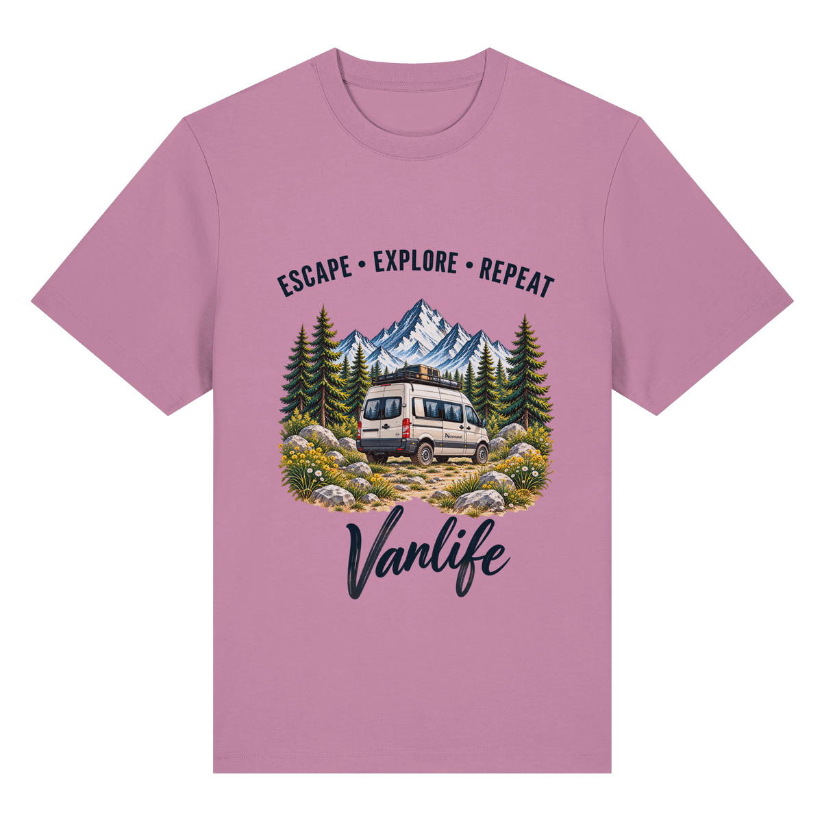 Escape • Explore • Repeat – Vanlife - Bio-Heavy Shirt