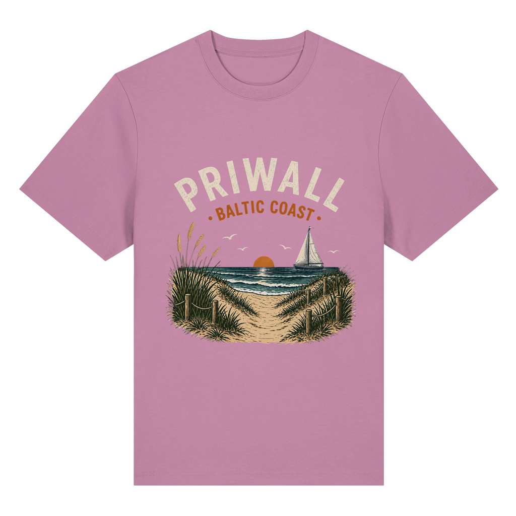 Priwall – Baltic Coast – Dark Edition – Bio-Heavy T-Shirt