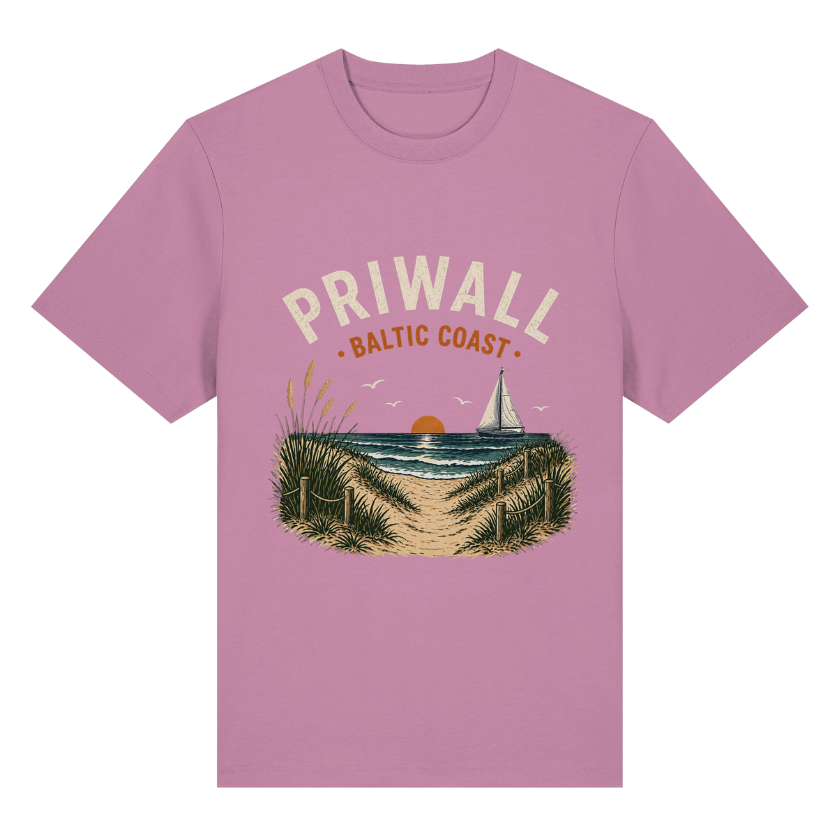 Priwall – Baltic Coast – Dark Edition – Bio-Heavy T-Shirt