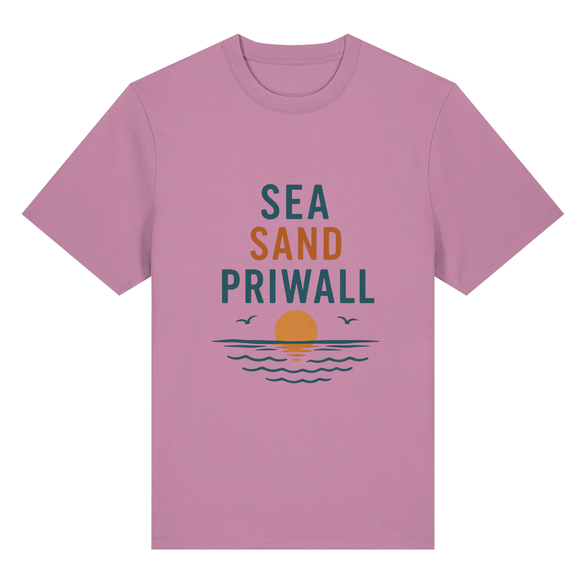 Priwall Vibes – Sea Sand Baltic Coast - Bio-Heavy Shirt