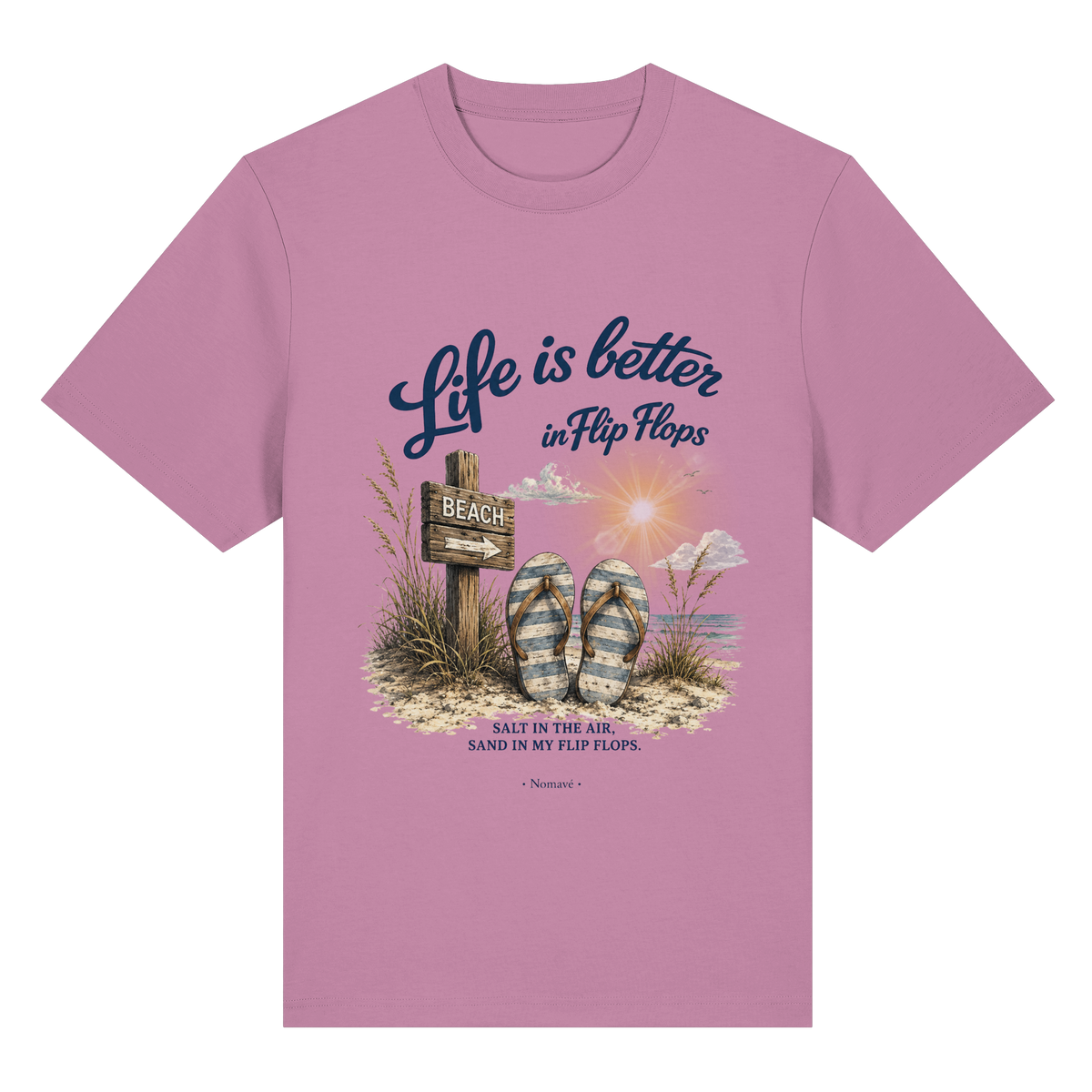 Life-is-better-in-flip-flops - Bio-Heavy Shirt