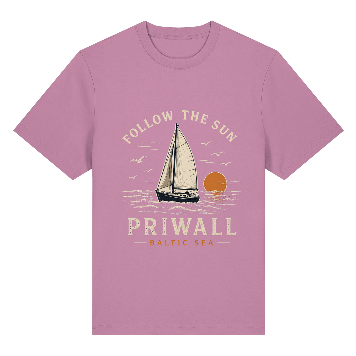 Priwall – Follow the Sun – Dark Edition – Bio-Heavy T-Shirt