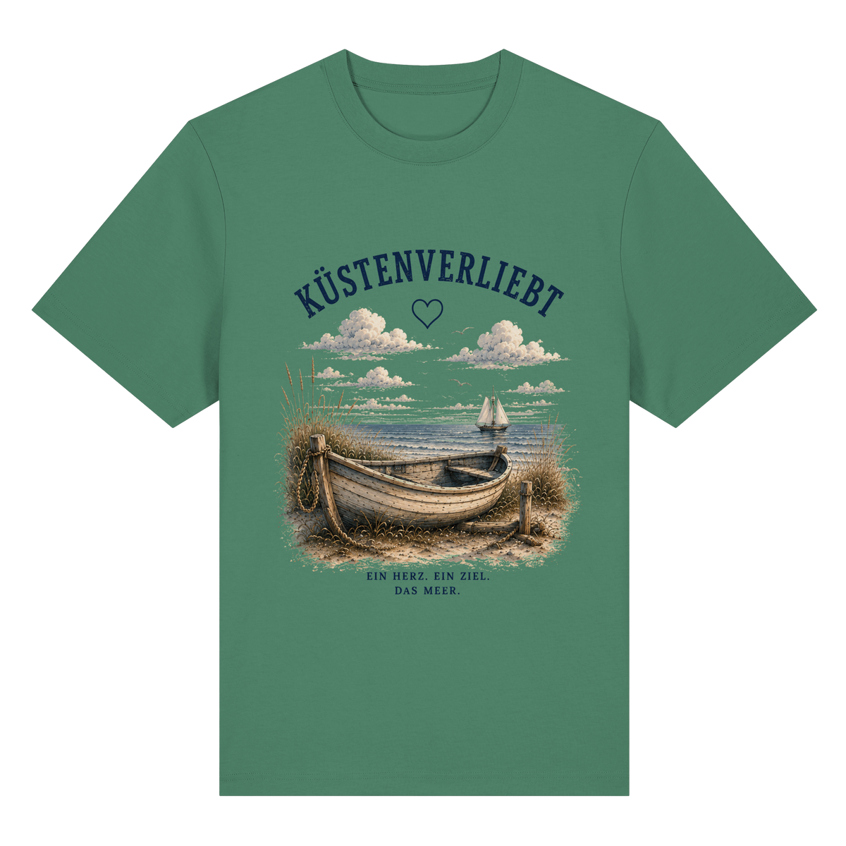 Küstenverliebt by Nomavé - Bio-Heavy Shirt