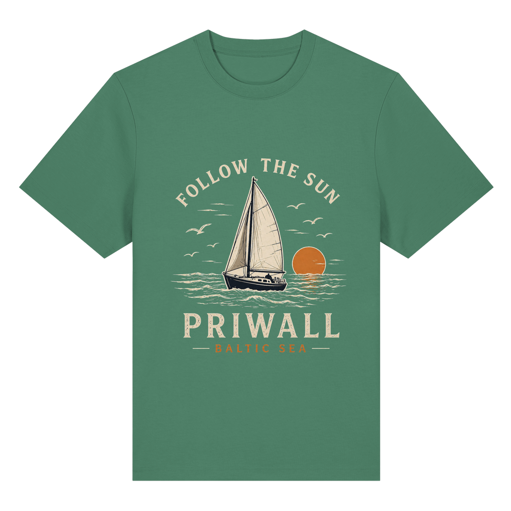 Priwall – Follow the Sun – Dark Edition – Bio-Heavy T-Shirt