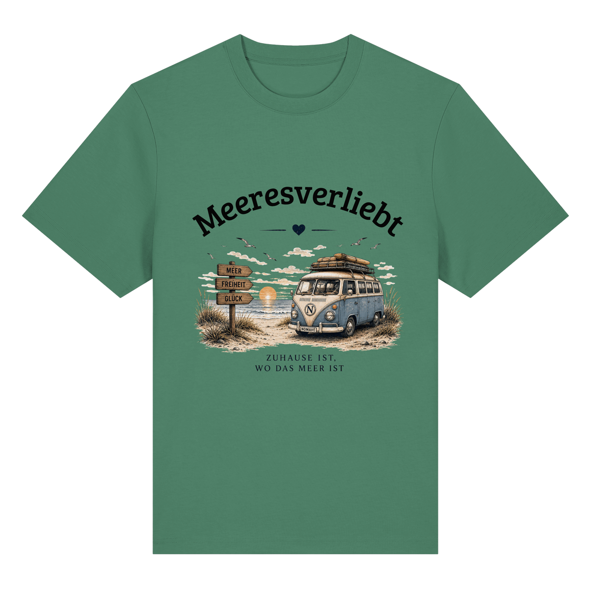 Meeresverliebt by Nomavé - Bio-Heavy Shirt