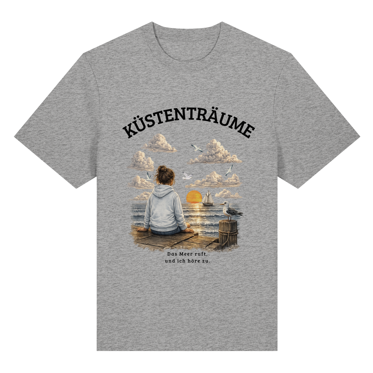 Küstenträume - Bio-Heavy Shirt