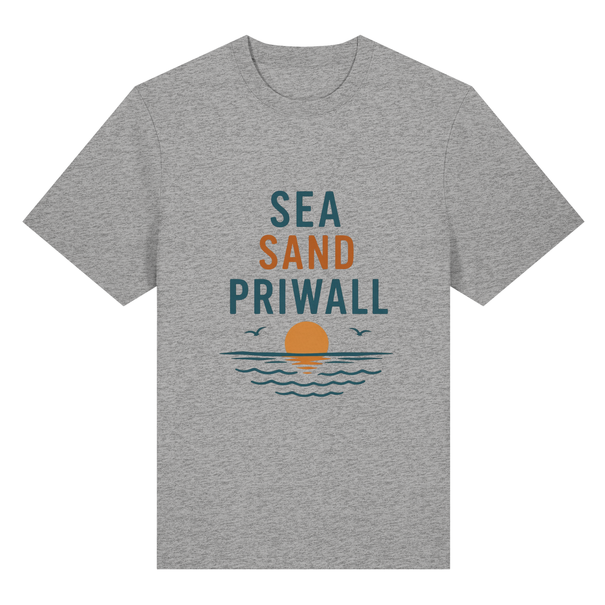 Priwall Vibes – Sea Sand Baltic Coast - Bio-Heavy Shirt