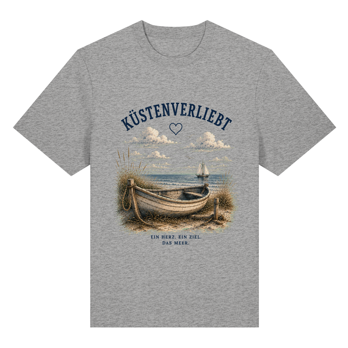 Küstenverliebt by Nomavé - Bio-Heavy Shirt