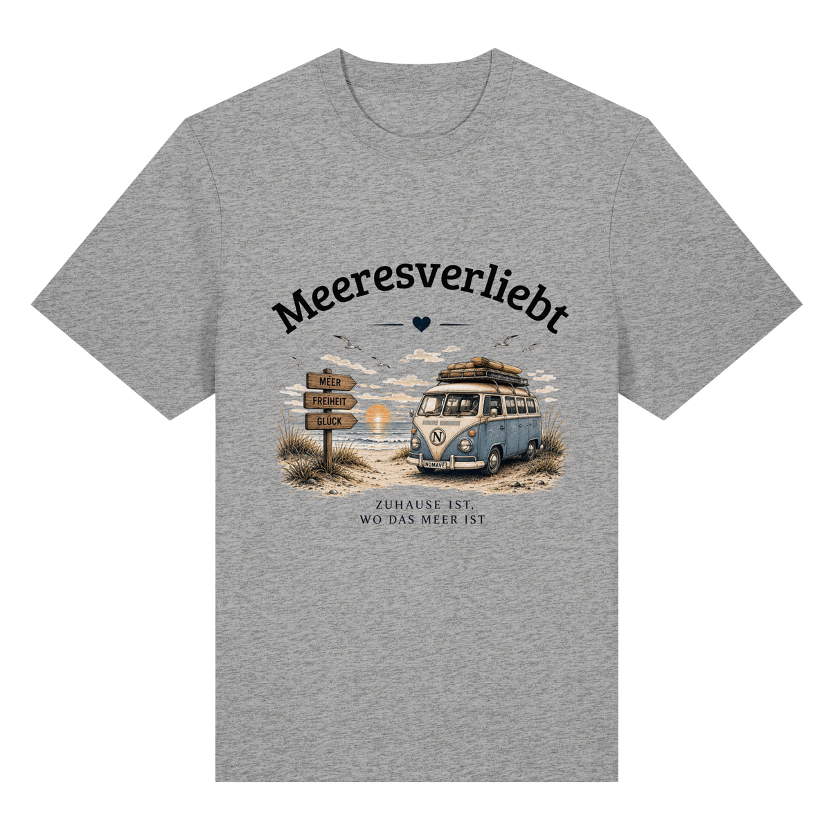 Meeresverliebt by Nomavé - Bio-Heavy Shirt