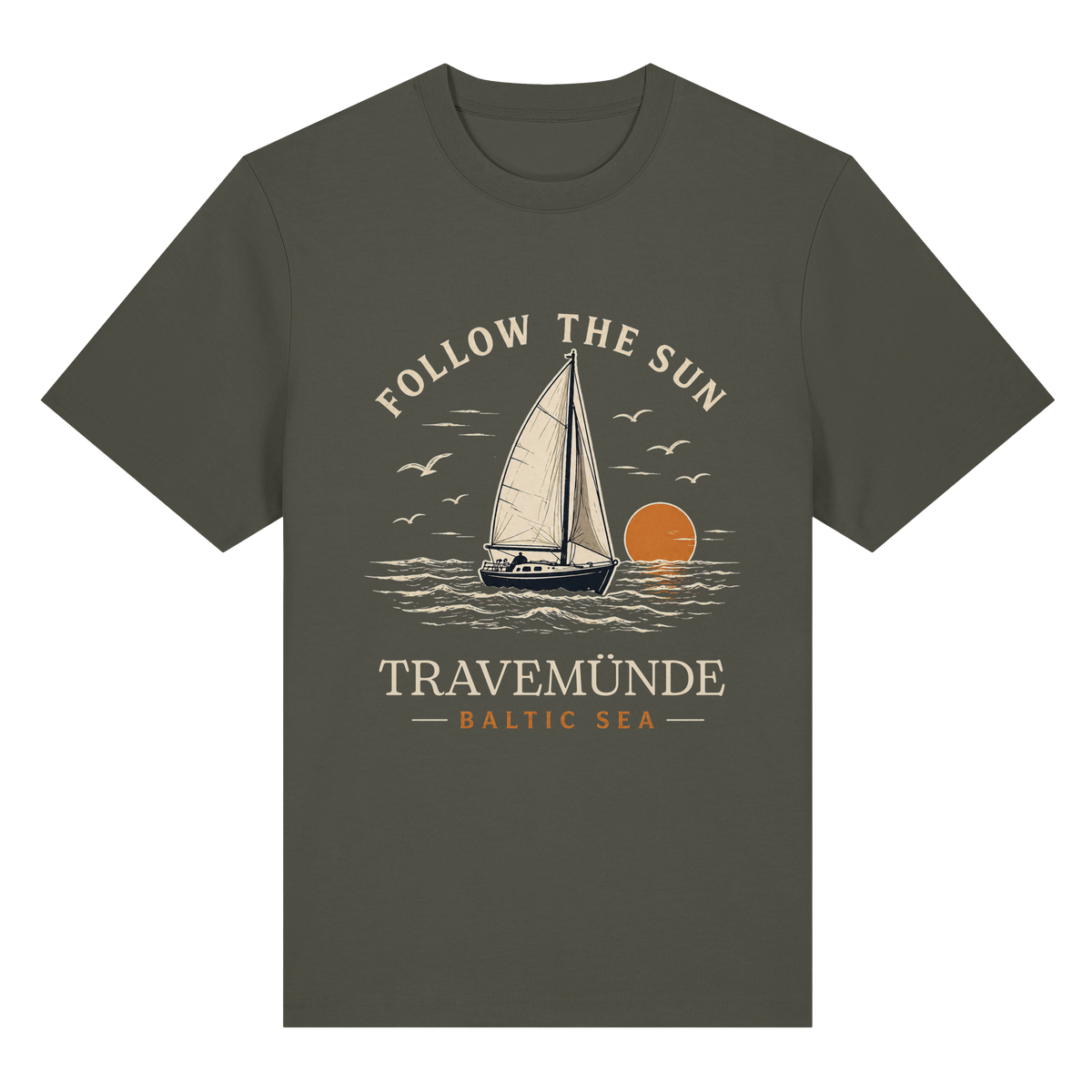 Follow-the-sun-dark-edition-travemünde - Bio-Heavy Shirt
