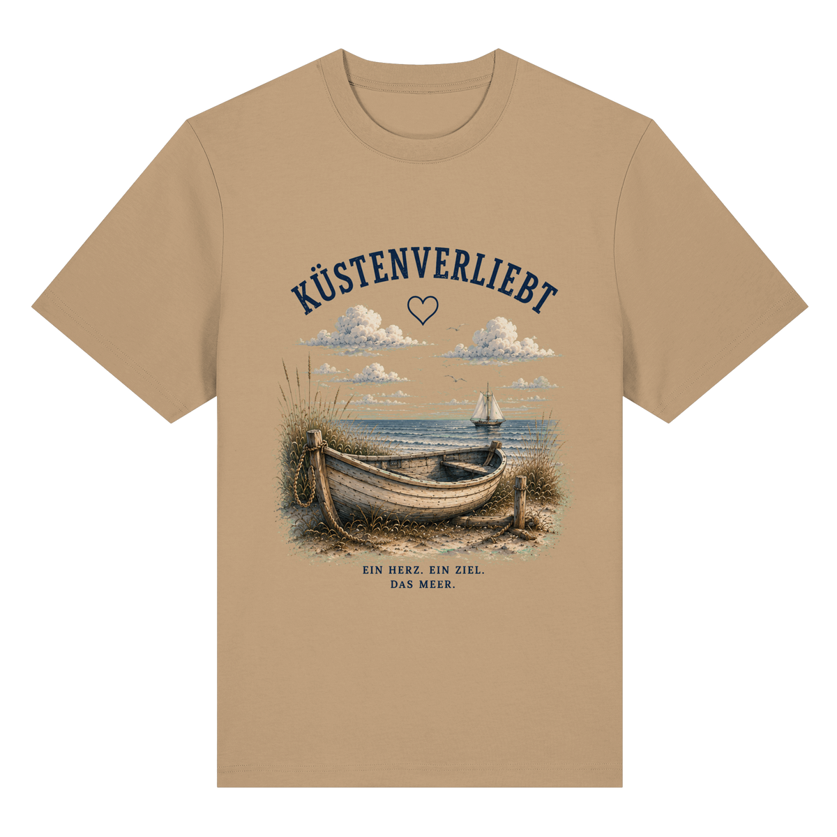 Küstenverliebt by Nomavé - Bio-Heavy Shirt