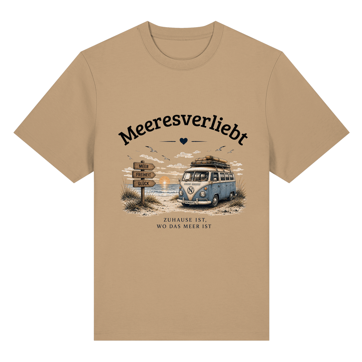 Meeresverliebt by Nomavé - Bio-Heavy Shirt