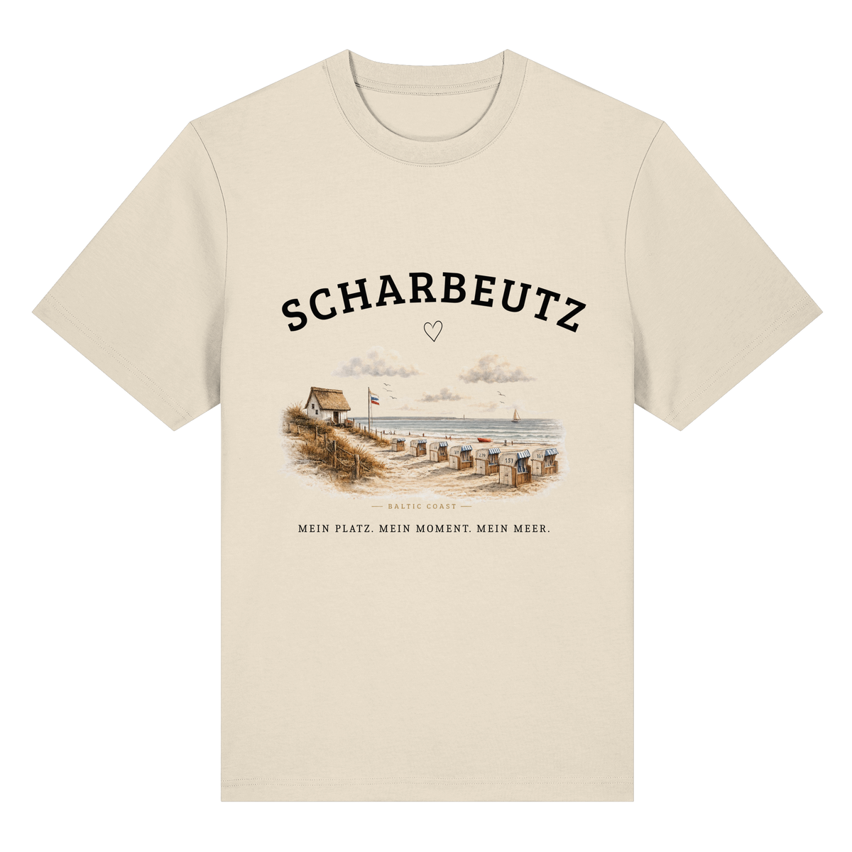 Scharbeutz - Strandhaus am Meer - Bio-Heavy Shirt