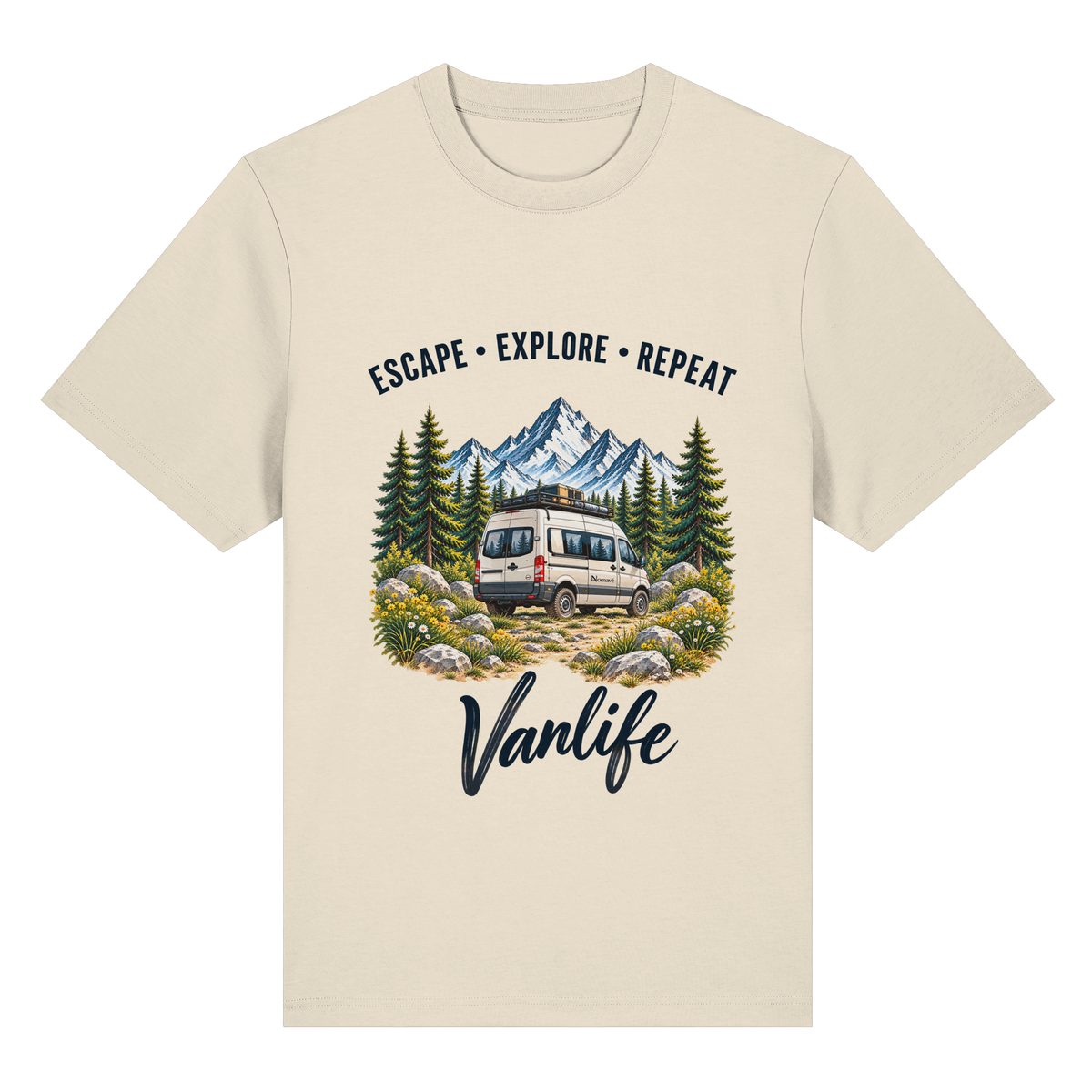 Escape • Explore • Repeat – Vanlife - Bio-Heavy Shirt
