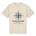 Travemünde-Windrose-hell - Bio-Heavy Shirt