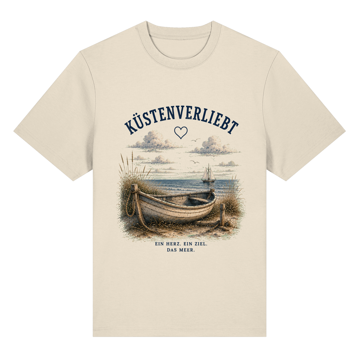 Küstenverliebt by Nomavé - Bio-Heavy Shirt