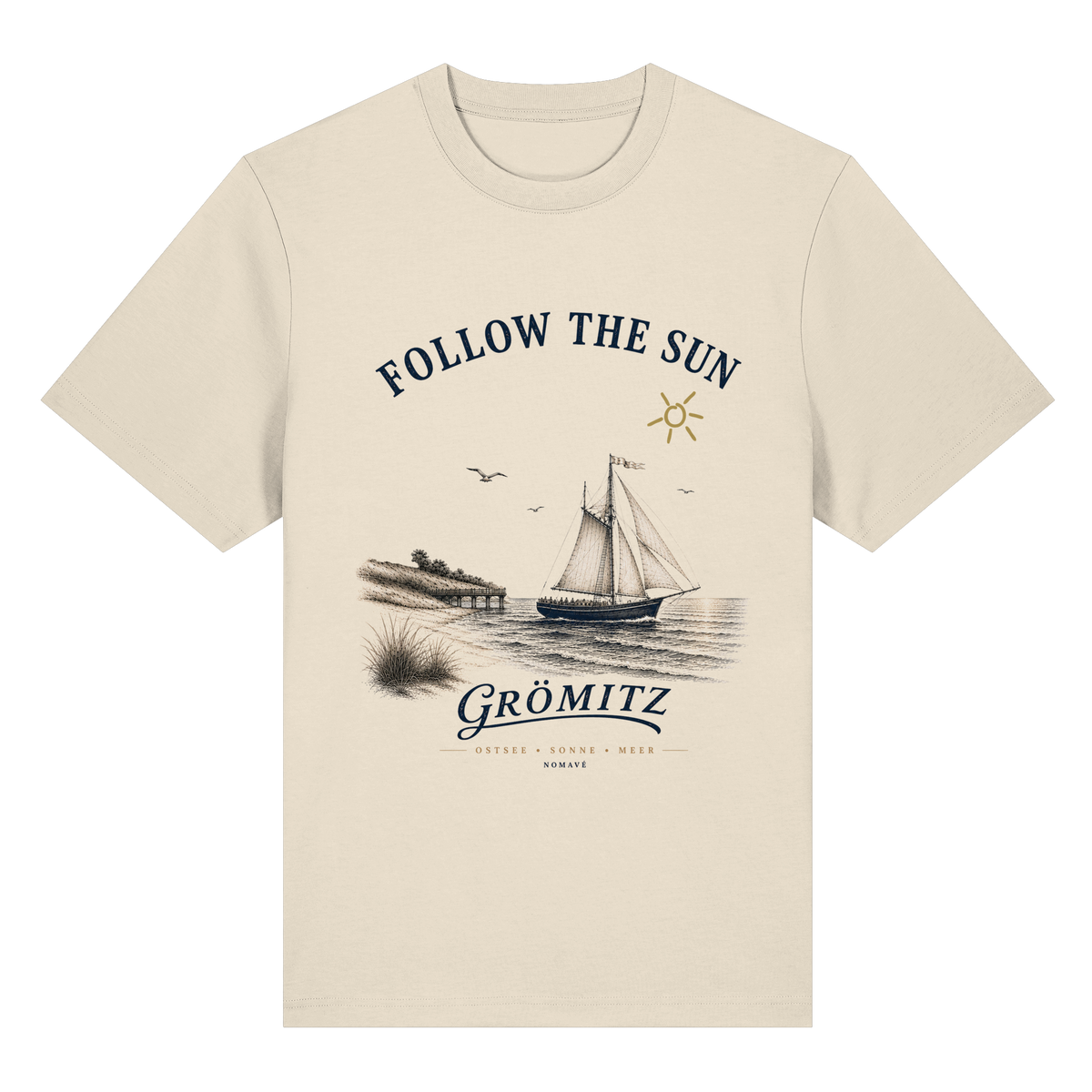 follow-the-sun-grömitz-light-edition - Bio-Heavy Shirt