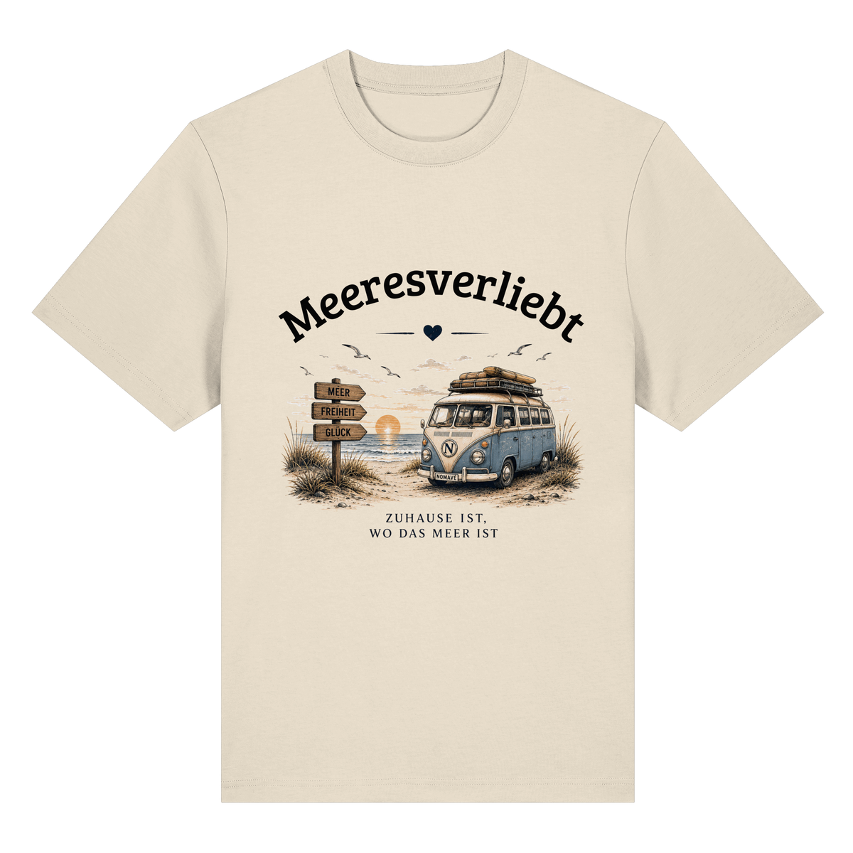 Meeresverliebt by Nomavé - Bio-Heavy Shirt