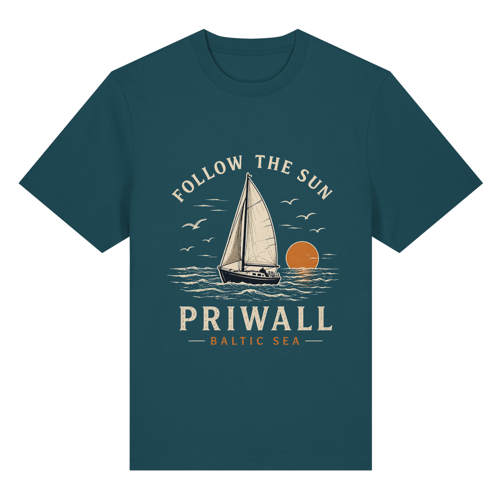 Priwall – Follow the Sun – Dark Edition – Bio-Heavy T-Shirt