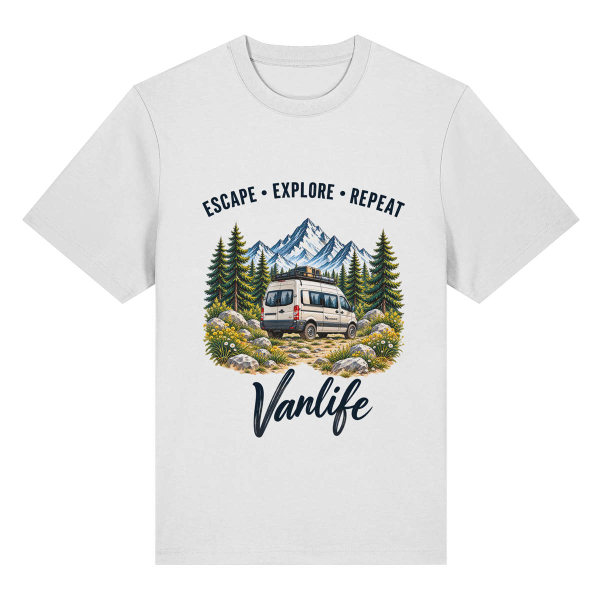 Escape • Explore • Repeat – Vanlife - Bio-Heavy Shirt