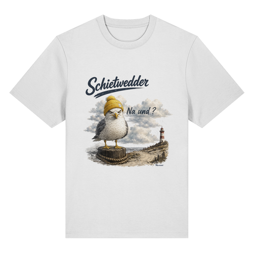 Alpha Möwe – Schietwedder? Na und! - Bio-Heavy Shirt