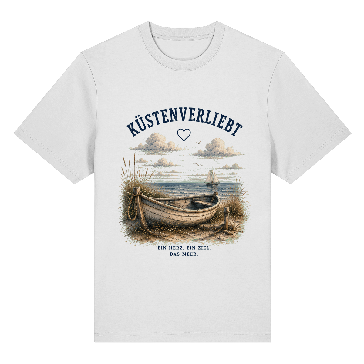 Küstenverliebt by Nomavé - Bio-Heavy Shirt