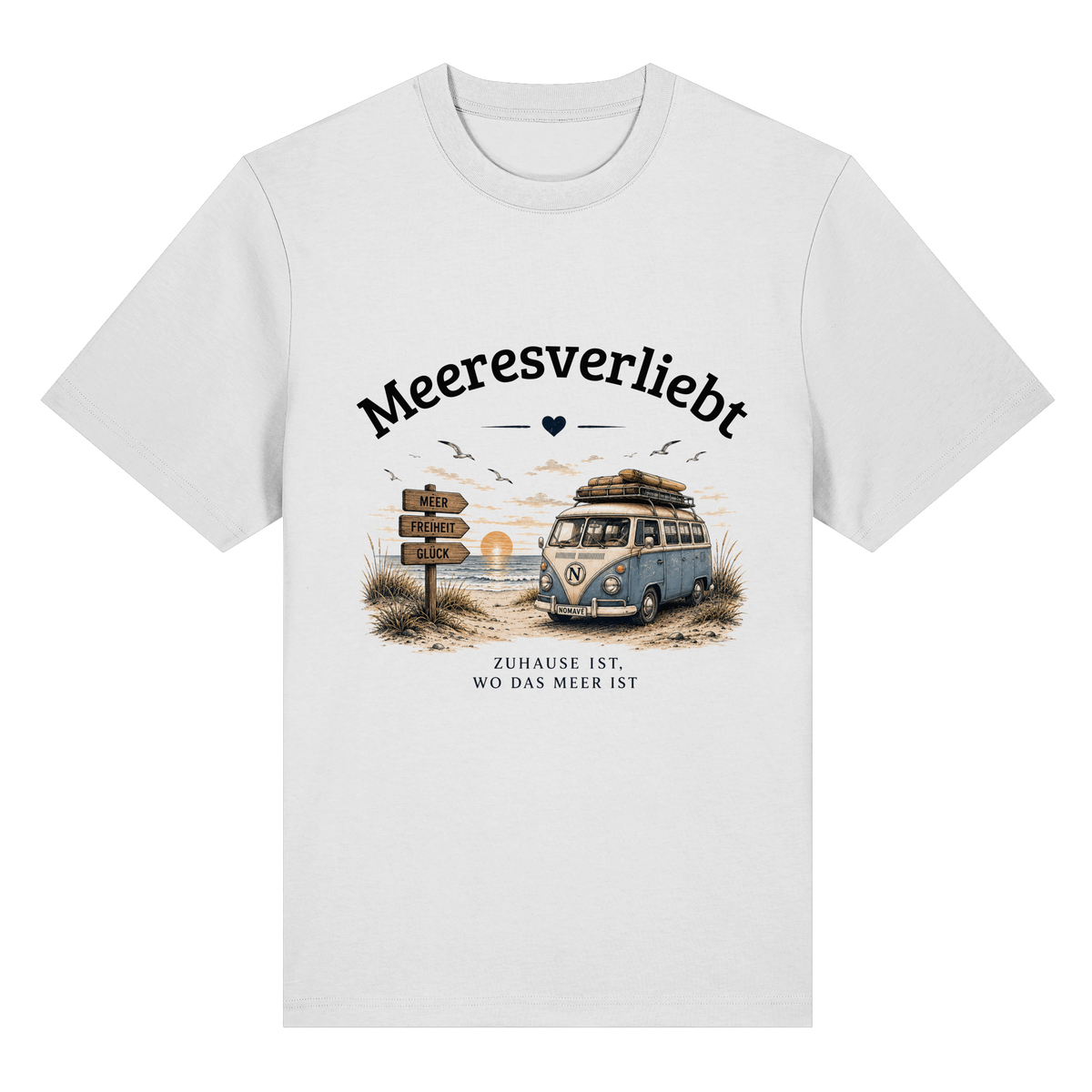 Meeresverliebt by Nomavé - Bio-Heavy Shirt