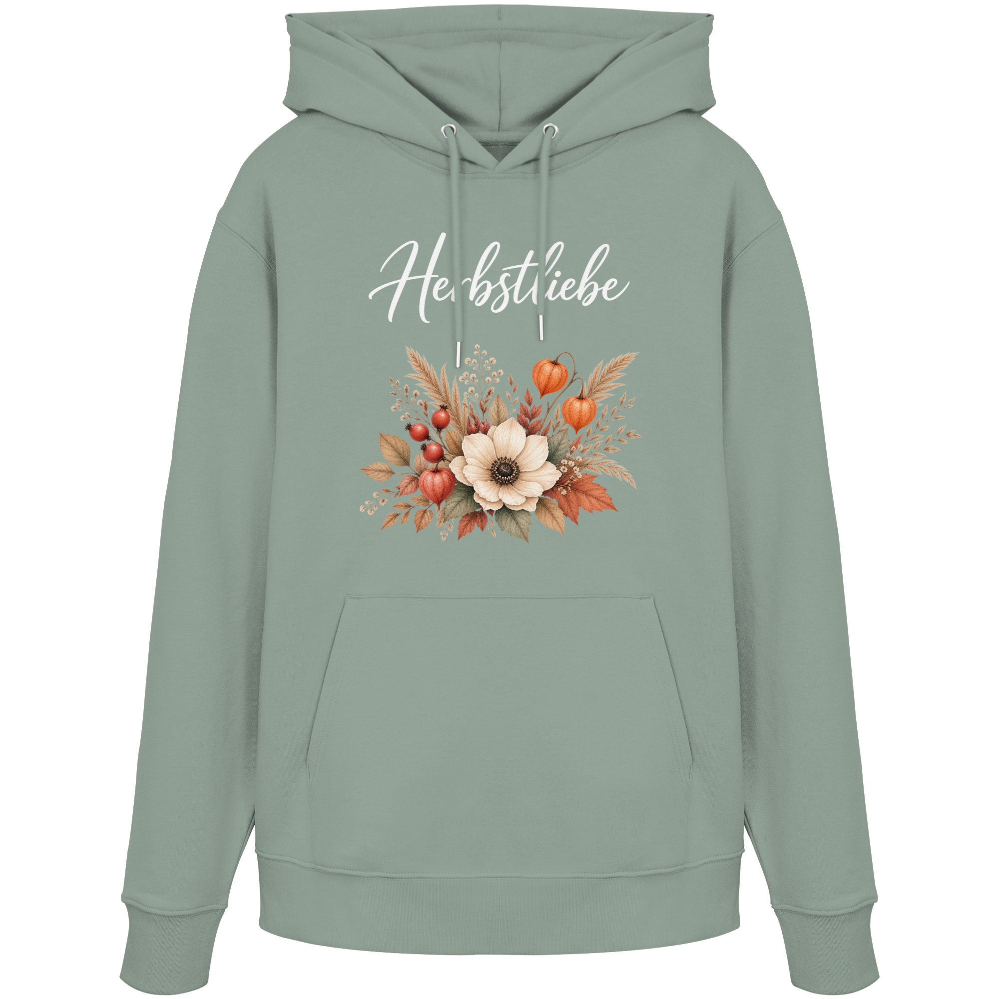Herbstliebe – Golden Harvest - Dark Edition - - Organic Hoodie