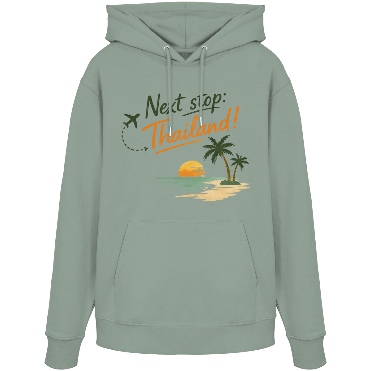 Next Stop Thailand Hoodie  Travel Vibes Unisex Hoodie – Nomavé - Bio Hoodie