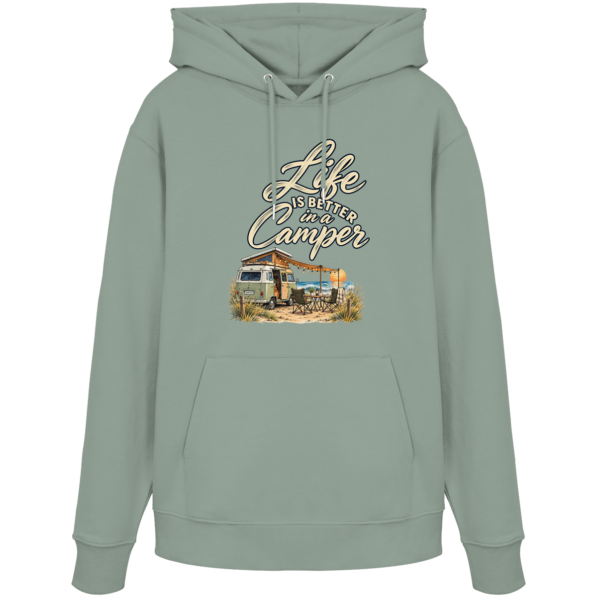 Life is better in a Camper - Organic Hoodie