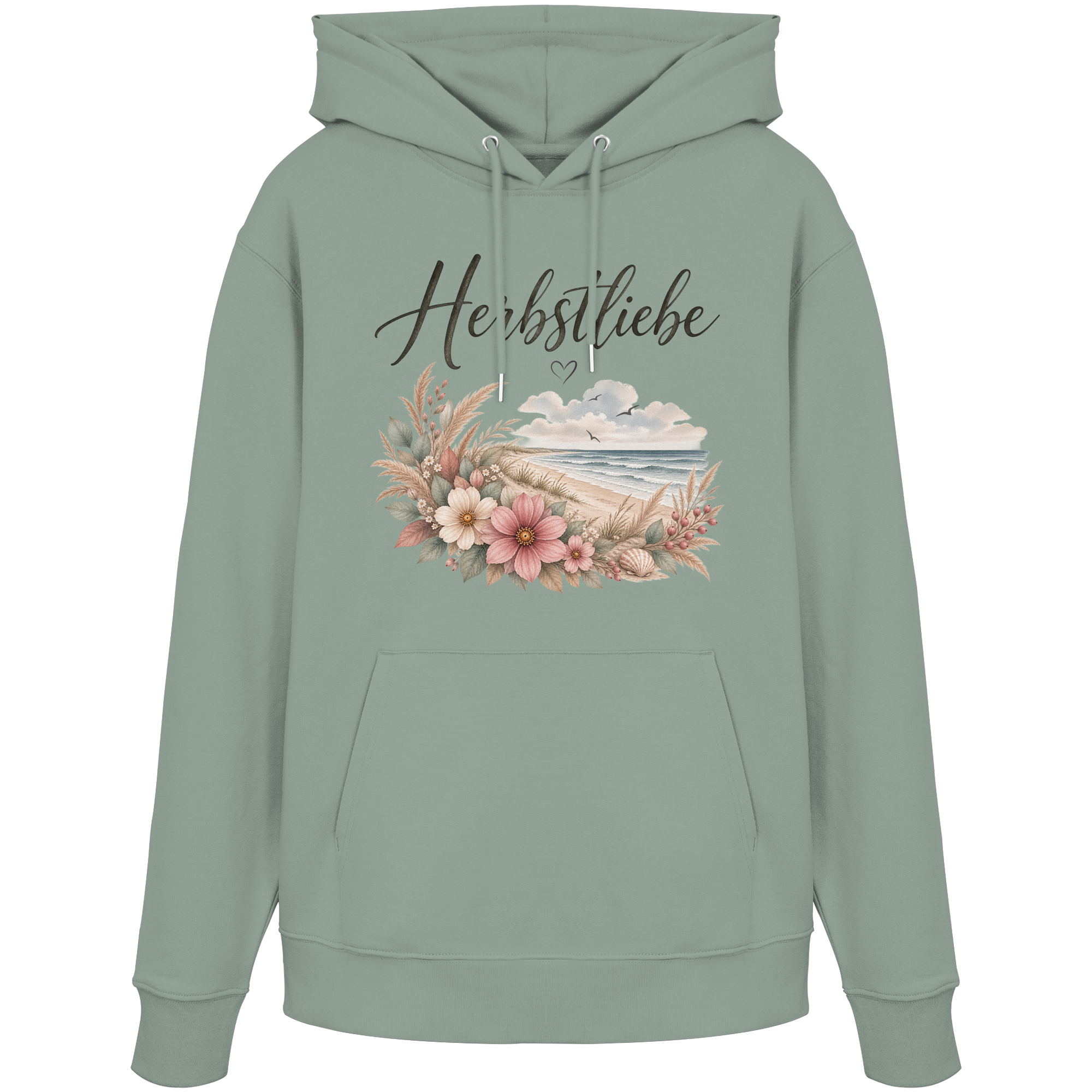 Autumn Coast – Herbstliebe am Meer - - Organic Hoodie