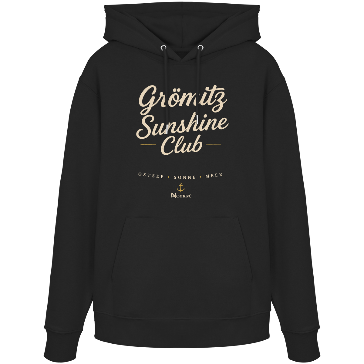 Grömitz Sunshine Club - Bio Hoodie Ostsee Kapuzenpullover