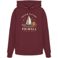 Follow the Sun Hoodie – Priwall Ostsee – Organic Unisex (Dark Collection)