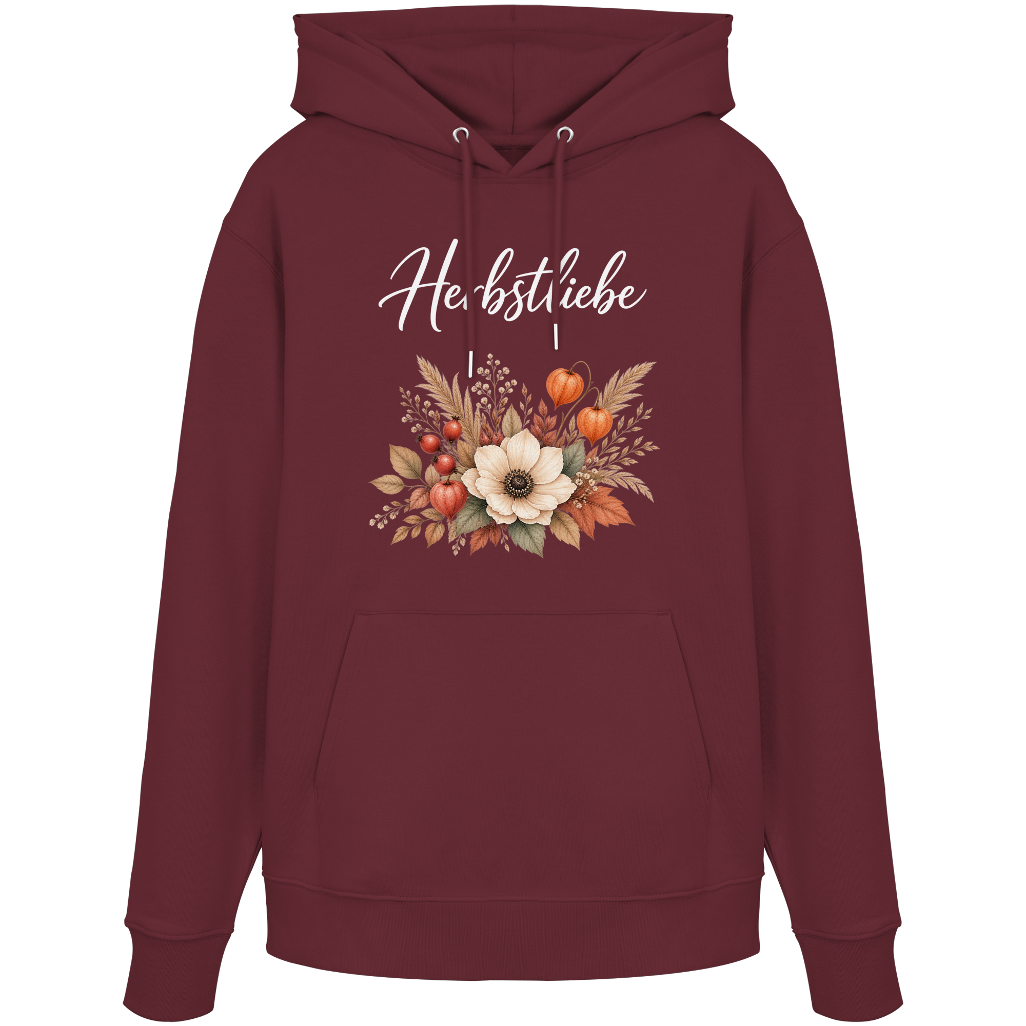 Herbstliebe – Golden Harvest - Dark Edition - - Organic Hoodie