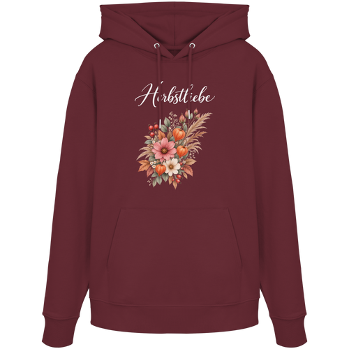 Autumn Garden - Dark Edition - - Organic Hoodie