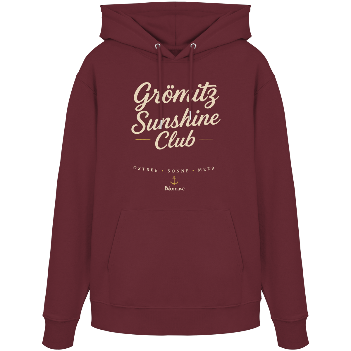 Grömitz Sunshine Club - Bio Hoodie Ostsee Kapuzenpullover