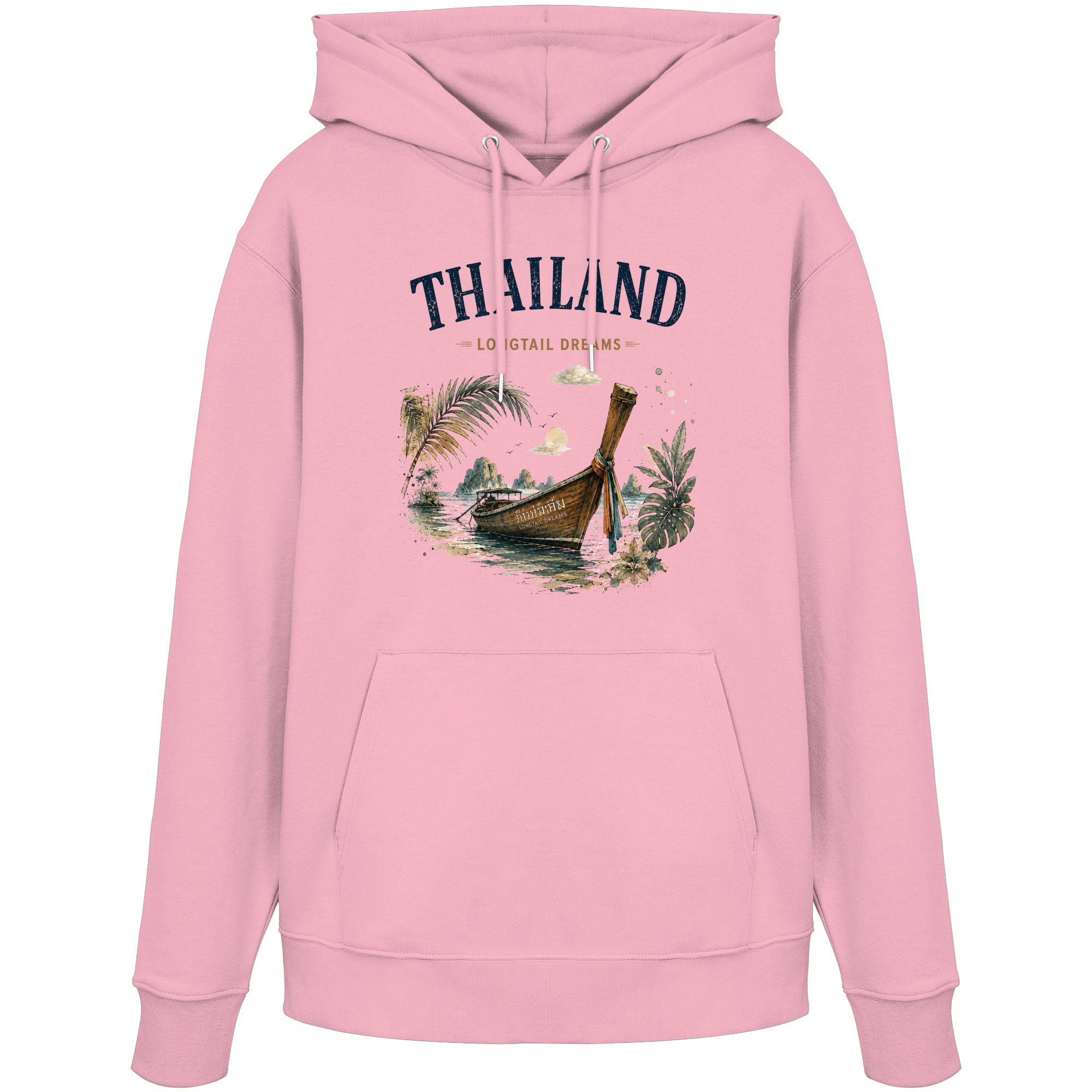 Thailand-Longtail-Dreams-Light-Edition - Organic Hoodie