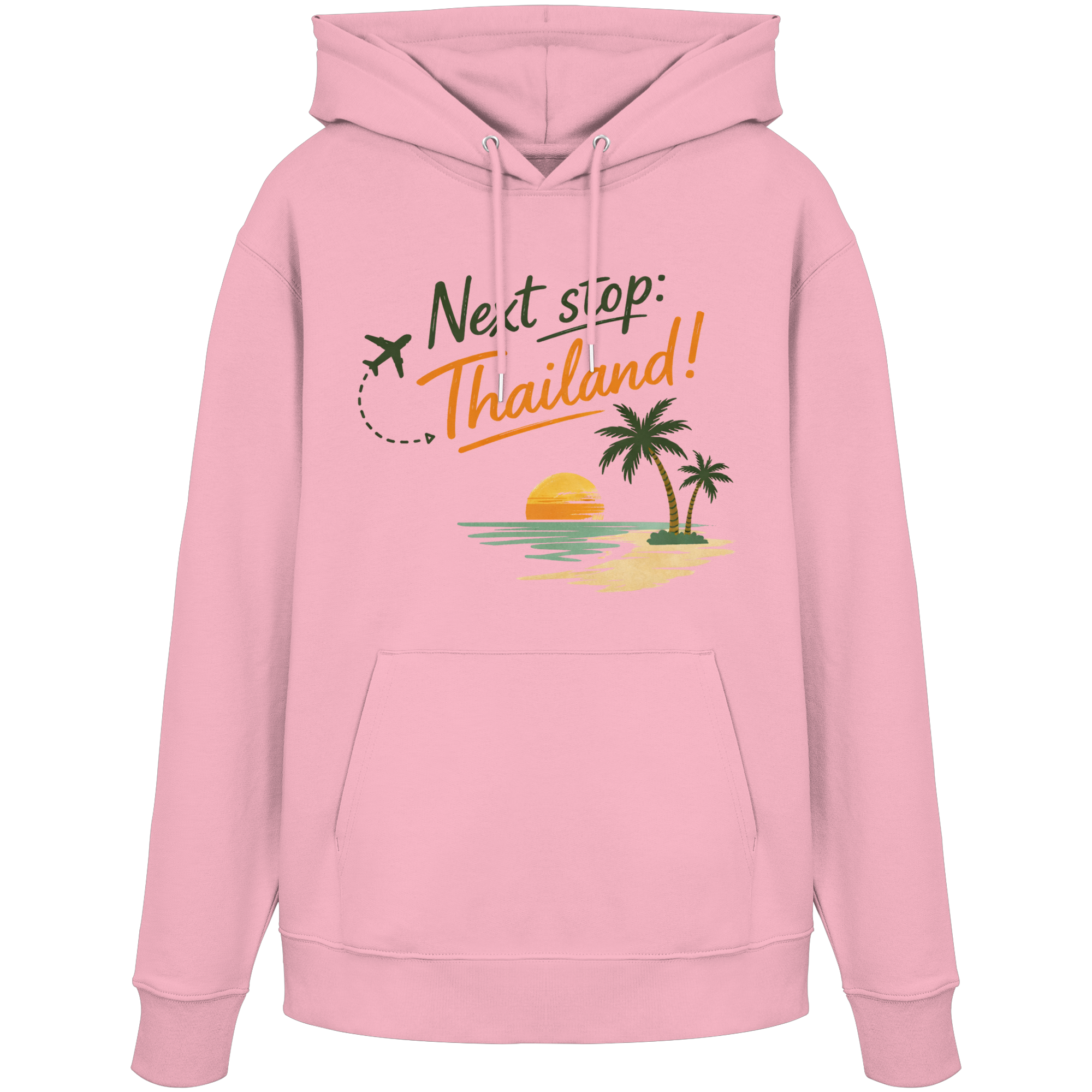 Next Stop Thailand Hoodie  Travel Vibes Unisex Hoodie – Nomavé - Bio Hoodie