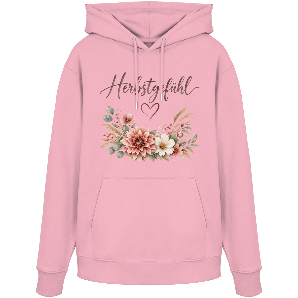 Herbstgefühl – Autumn Bloom - Organic Hoodie