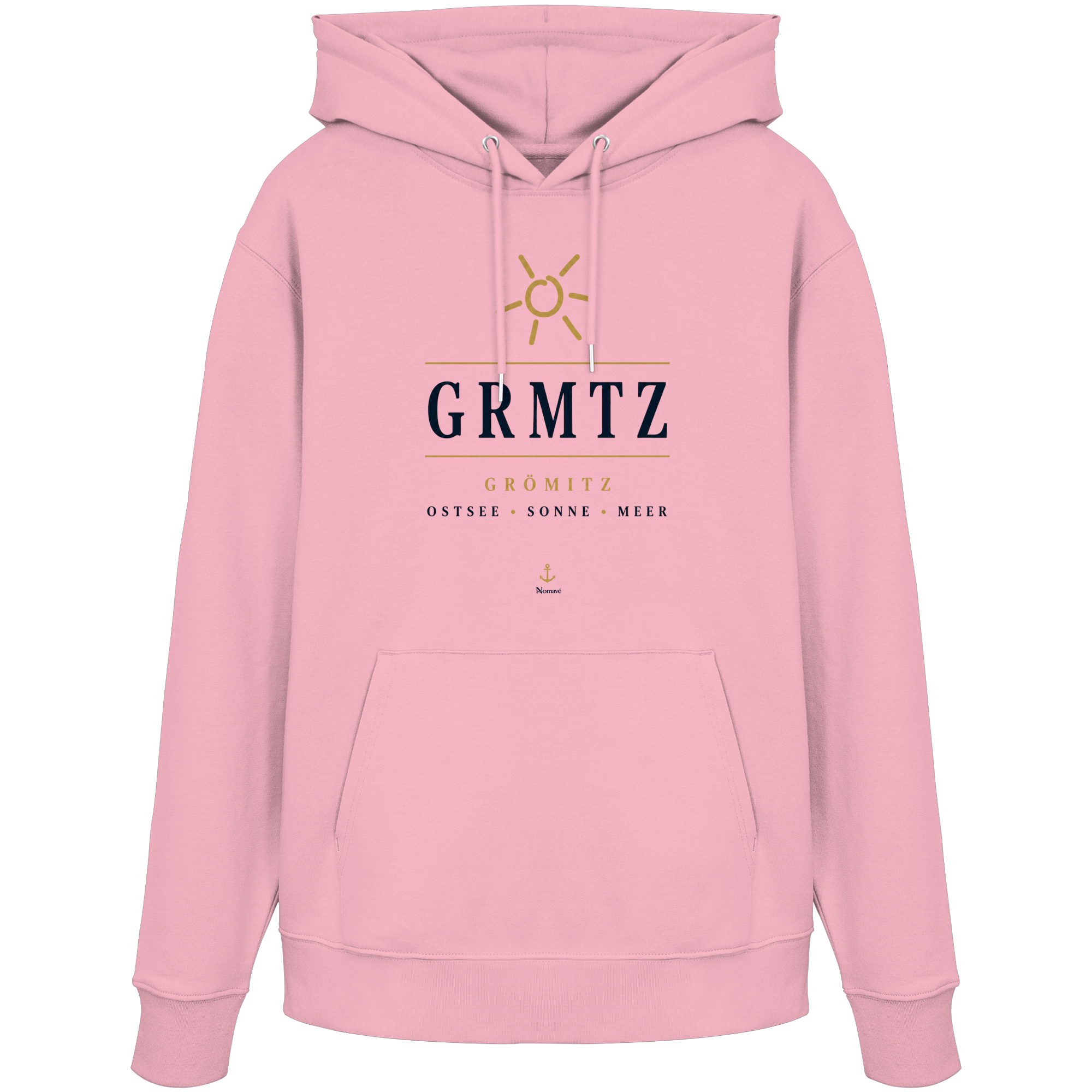GRMTZ - Grömitz - Bio Hoodie Ostsee Kapuzenpulli