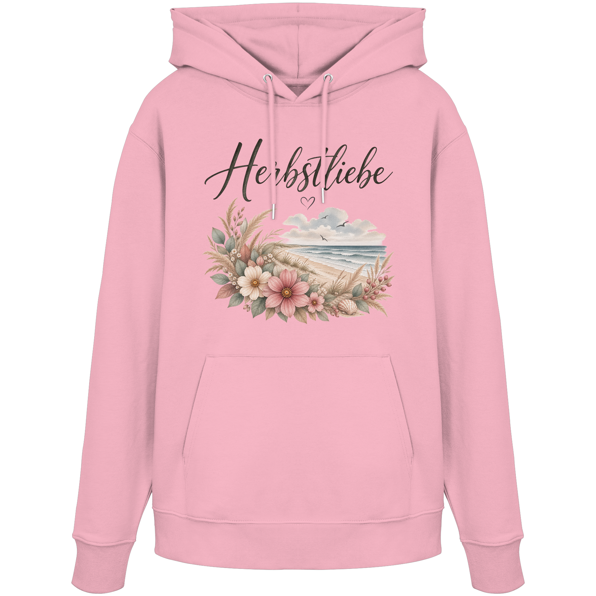 Autumn Coast – Herbstliebe am Meer - - Organic Hoodie