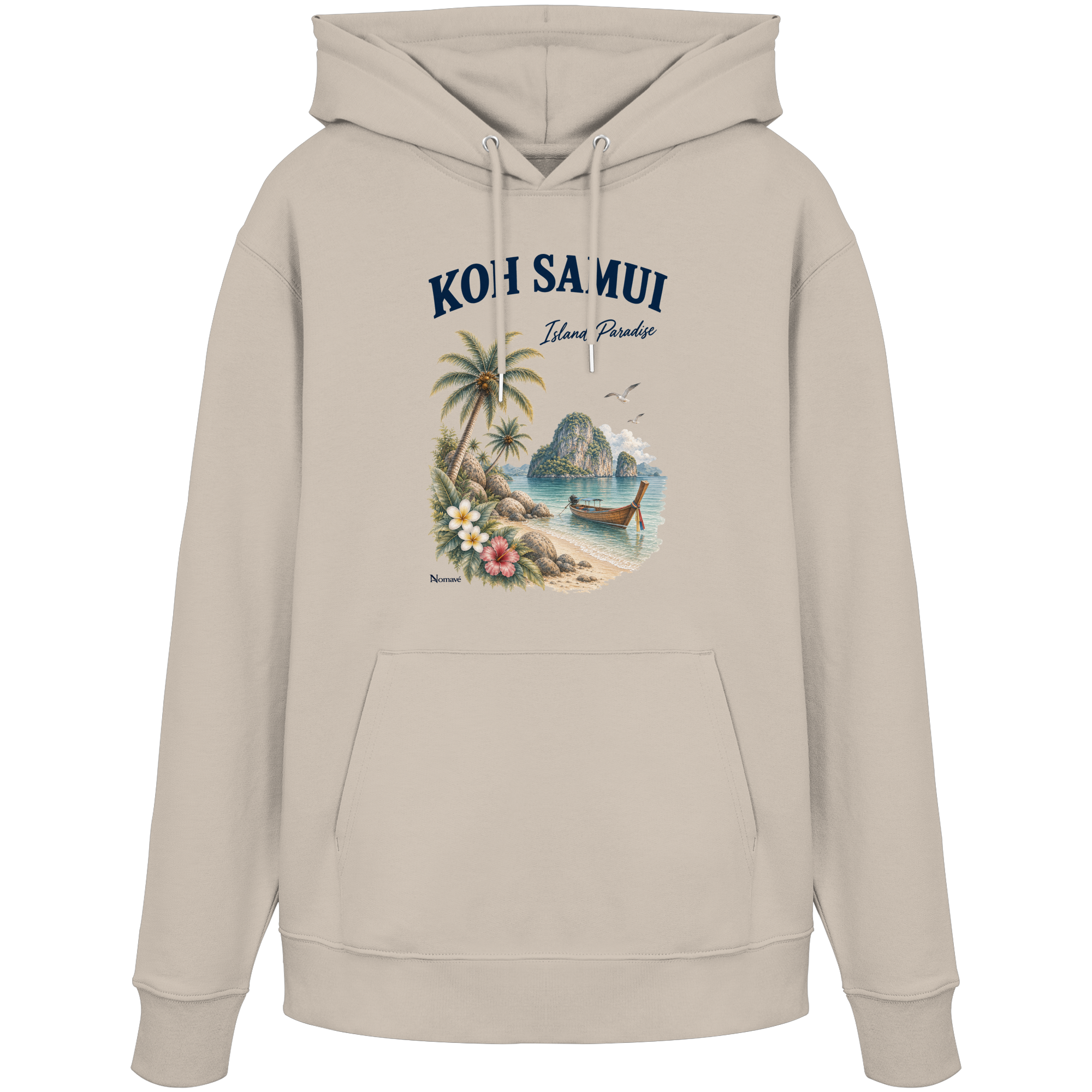 Koh Samui Thailand – Island Paradise – Tropical Vintage - Bio Hoodie Kapuzenpullover