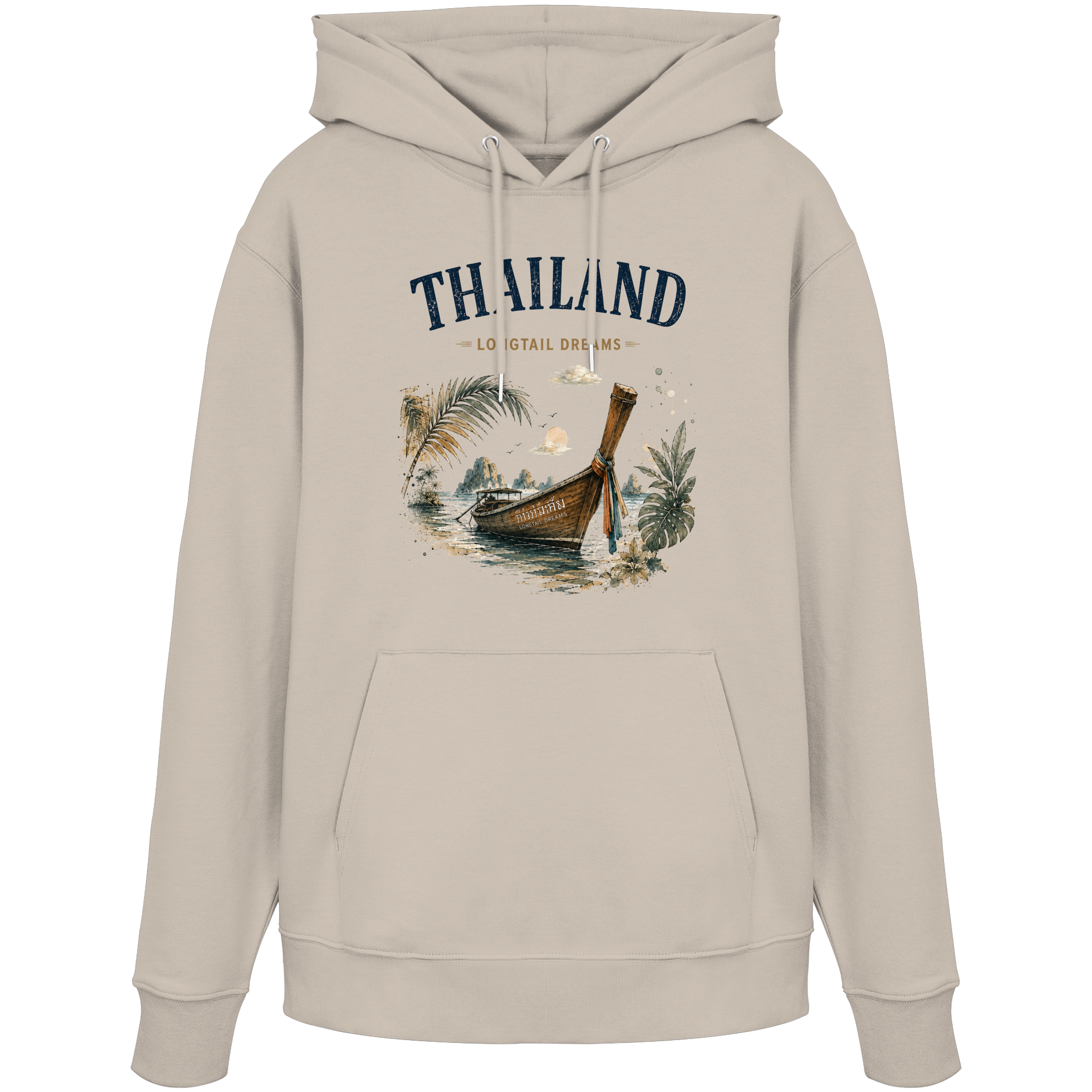 Thailand-Longtail-Dreams-Light-Edition - Organic Hoodie
