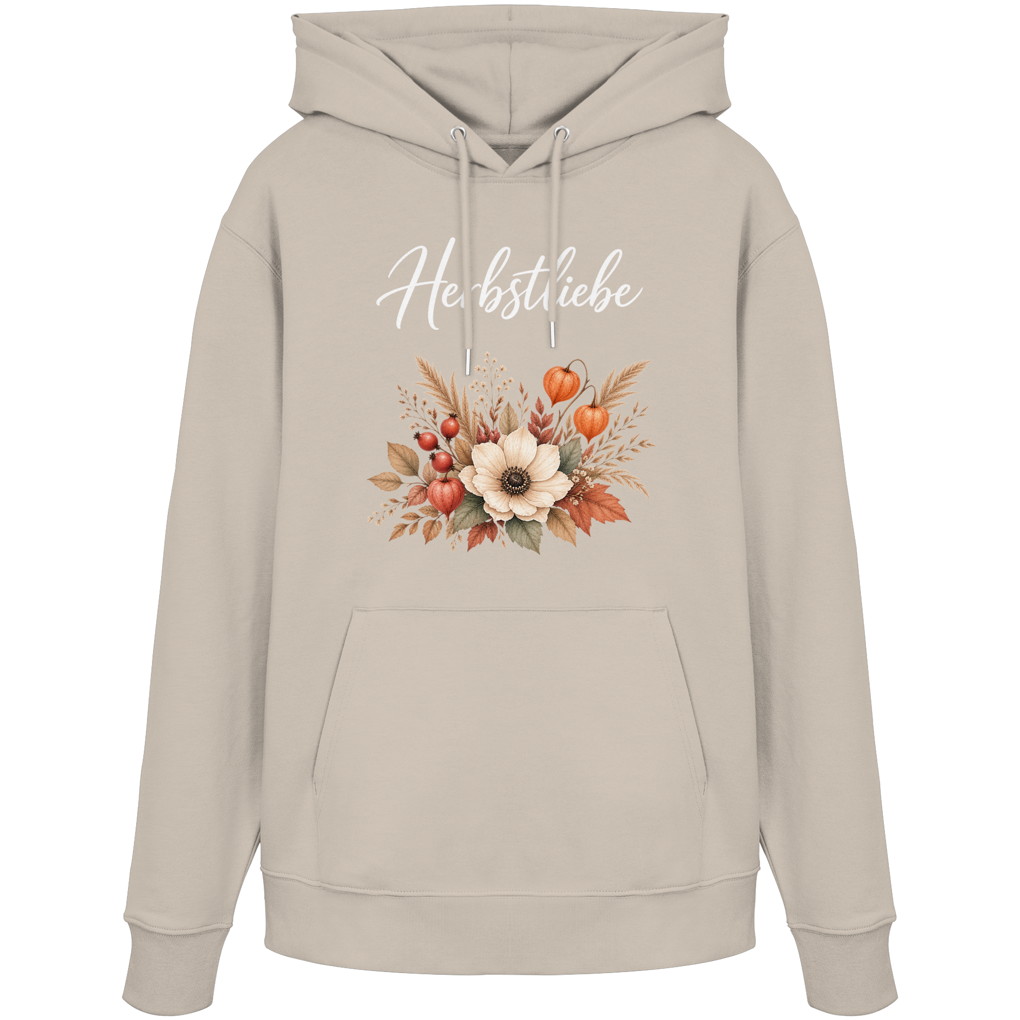 Herbstliebe – Golden Harvest - Dark Edition - - Organic Hoodie